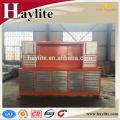 Quality Heavy duty steel storage tool work bench with drawers